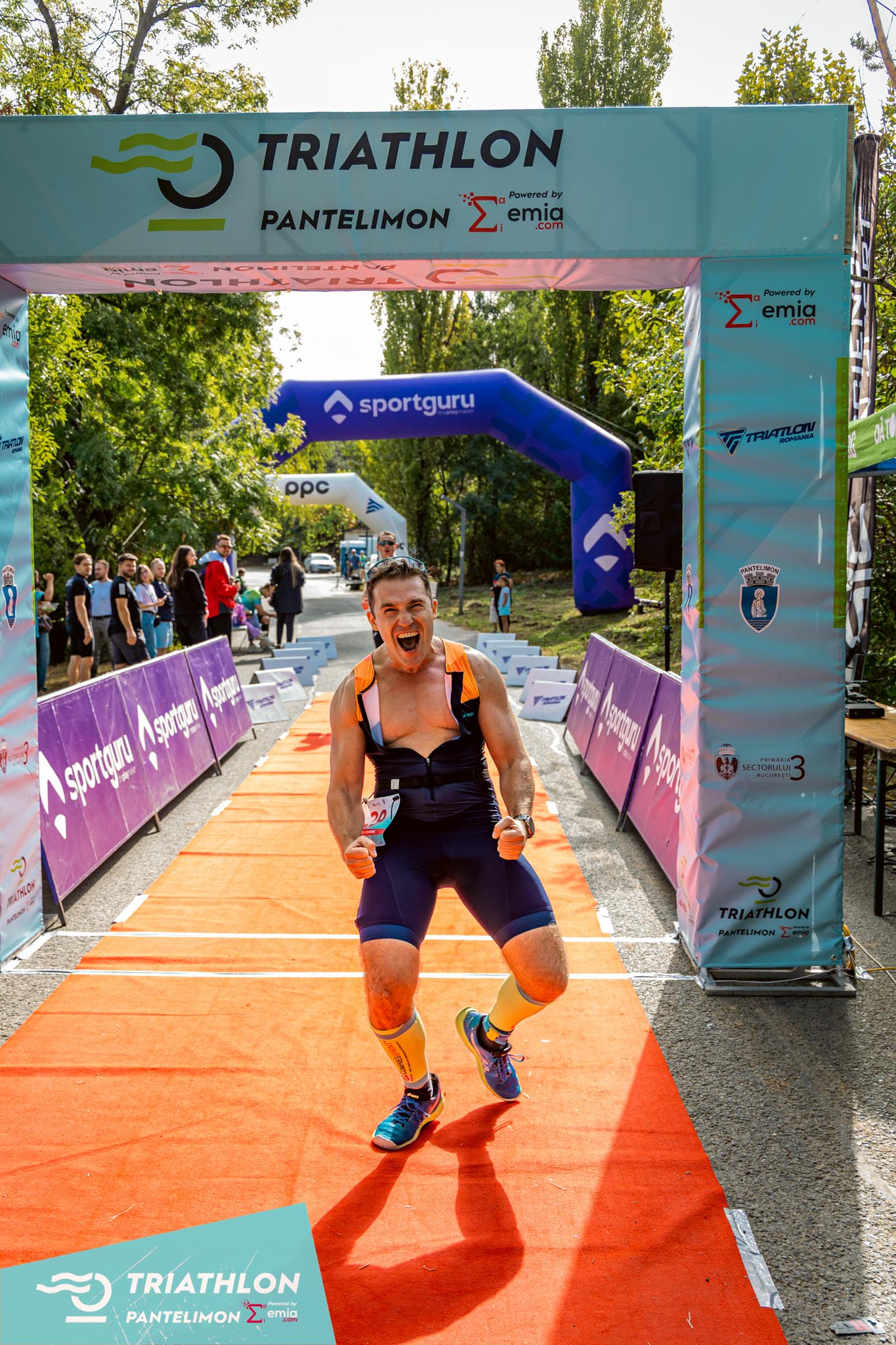 triathlon concurenti pantelimon finish